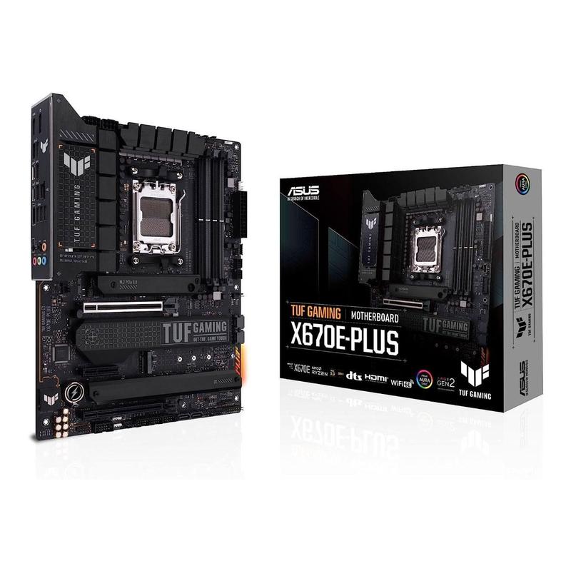 Asus TUF X670E-PLUS (AM5 - DDR5 6400+ O.C) - Chipset X670, Slot M
